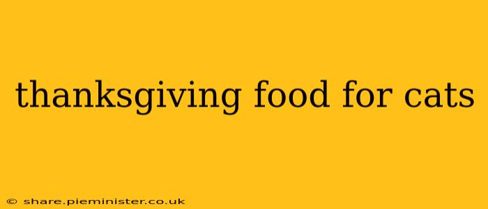thanksgiving food for cats