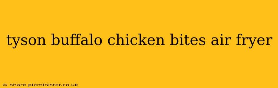 tyson buffalo chicken bites air fryer