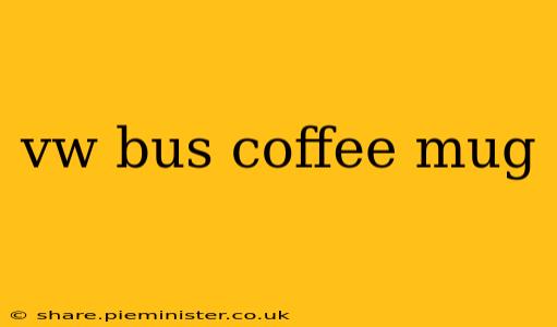 vw bus coffee mug