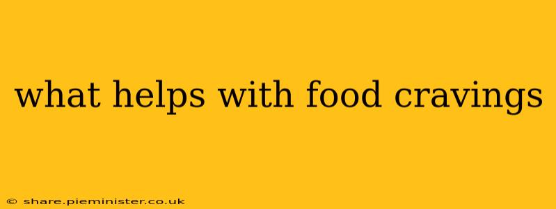 what helps with food cravings