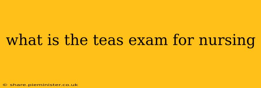 what is the teas exam for nursing