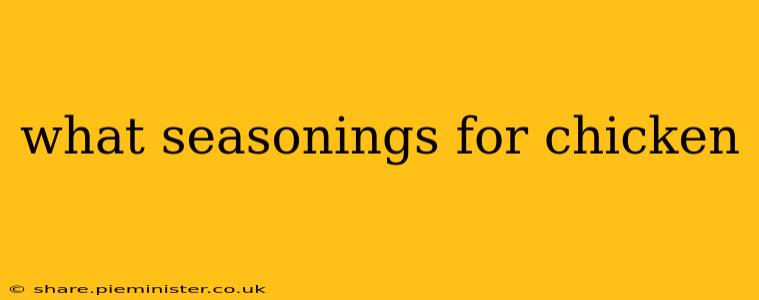 what seasonings for chicken