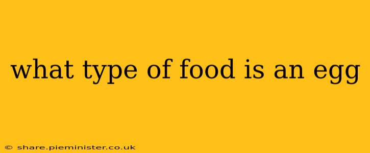 what type of food is an egg
