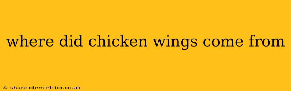 where did chicken wings come from