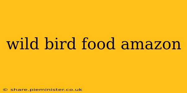 wild bird food amazon