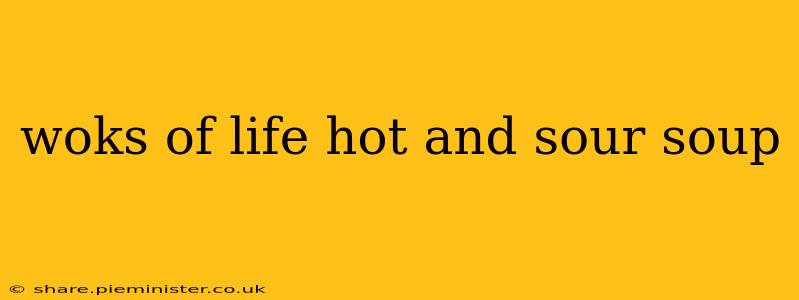 woks of life hot and sour soup